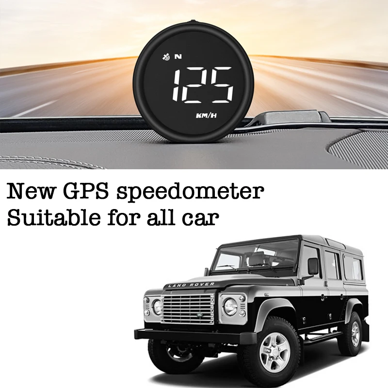 Auto HUD Head Up Display Jaoks Land Rover Defender 2016. Aastal~2020 Auto Digitaalne Spidomeeter Teavet Projektor Racing GPS Kiiruse arvesti 0
