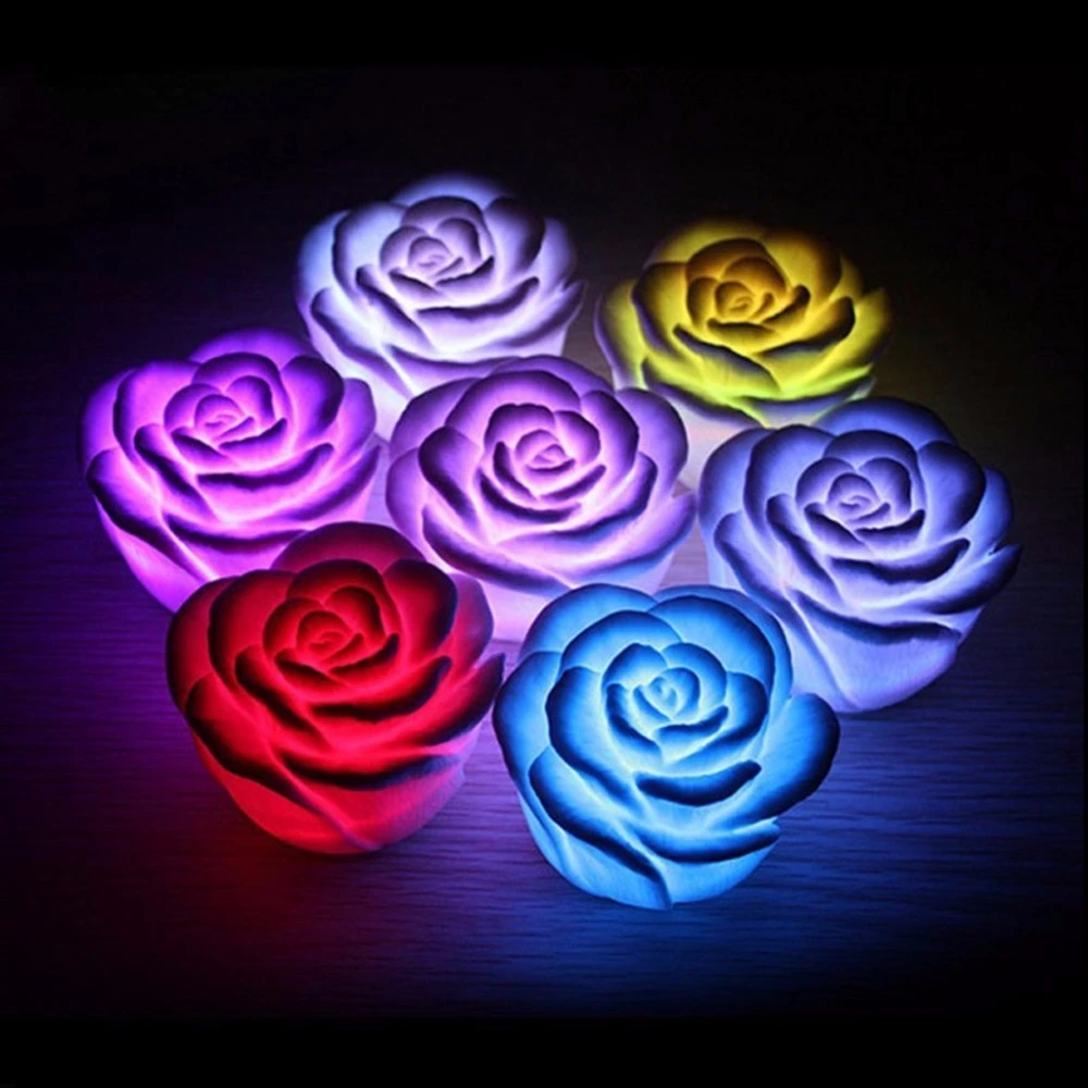 4TK Värvid Muutuvad LED Öösel Tuled ystävänpäivä Salongi Atmosfääri Kaunistamiseks Pool Luua Romantiline Atmosfäär Rekvisiidid
