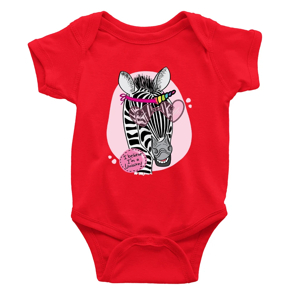 Naljakas Loomade Zebra Beebi Tüdruku Riided Onesie Kawaii Magus Stiil Vastsündinud Imiku Bodysuits Cartoon Mood Hubane Väikelapse Playsuits 3