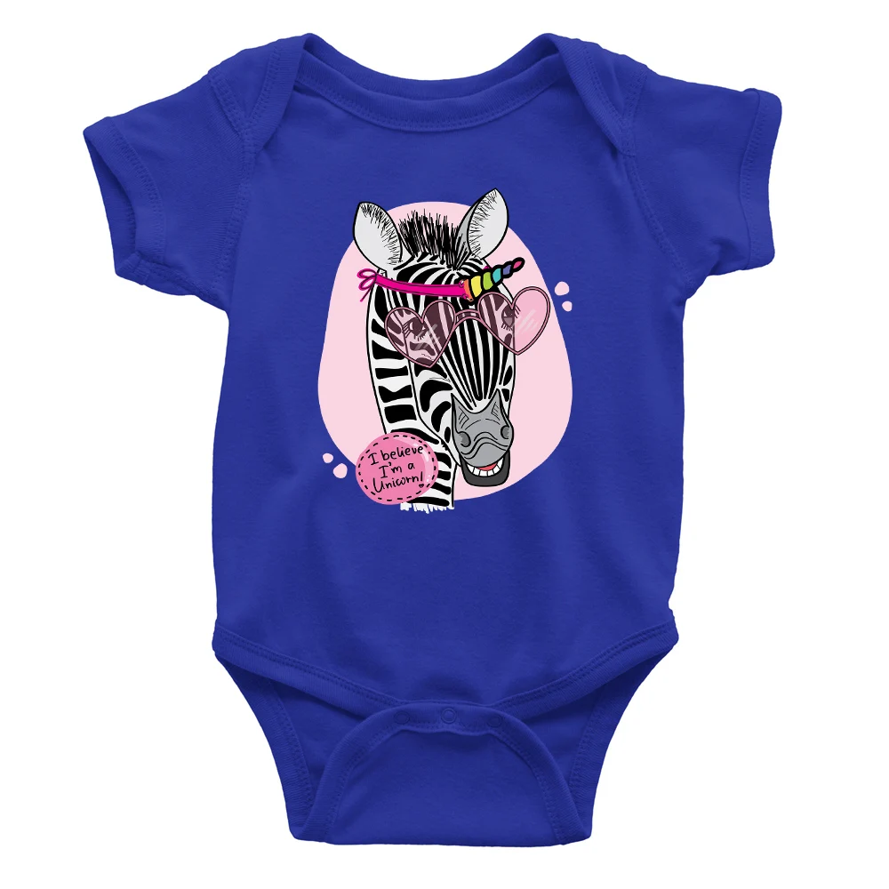 Naljakas Loomade Zebra Beebi Tüdruku Riided Onesie Kawaii Magus Stiil Vastsündinud Imiku Bodysuits Cartoon Mood Hubane Väikelapse Playsuits 4