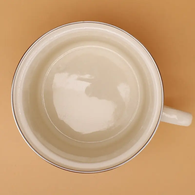 Suure Mahutavusega Emailiga Emailitud Tee Kruus Kruus Joomine Cup Cartoon Piima Tassi kruusid kohvi tassi armas kohvi kruusid ja tassid 4