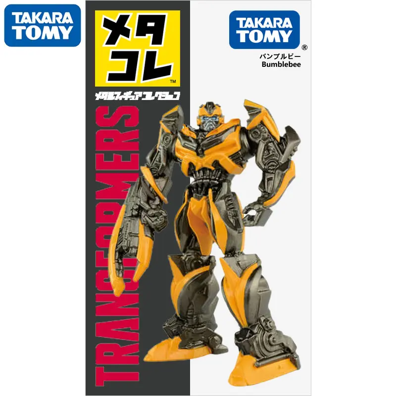 TAKARA TOMY Transformers Bumblebee 861591 Ehtne Metallist Nukk Kaunistused Robot Mänguasjad Poistele Laste Jõulud Kingitus