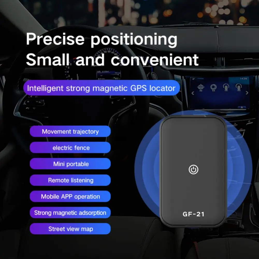GF21 365 APP Mini GPS reaalajas Auto Tracker Anti-Kaotatud Seadme hääljuhtimine Salvestus-Lokaator HD Mikrofon WIFI+£+GPS Lokaator