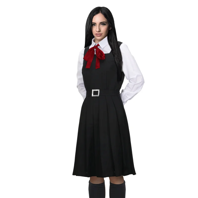 Mootorsae Mees Asa Mitaka Cosplay Kleit Kooli Ühtsete Tüdruk JK Sobib Sõda Deemon Halloween Kostüümid Anime 1