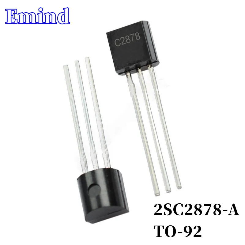 50tk 2SC2878-A C2878 DIP Transistor-92 PNP Tüüpi Bipolaarne Transistor Võimendi 20V/300mA