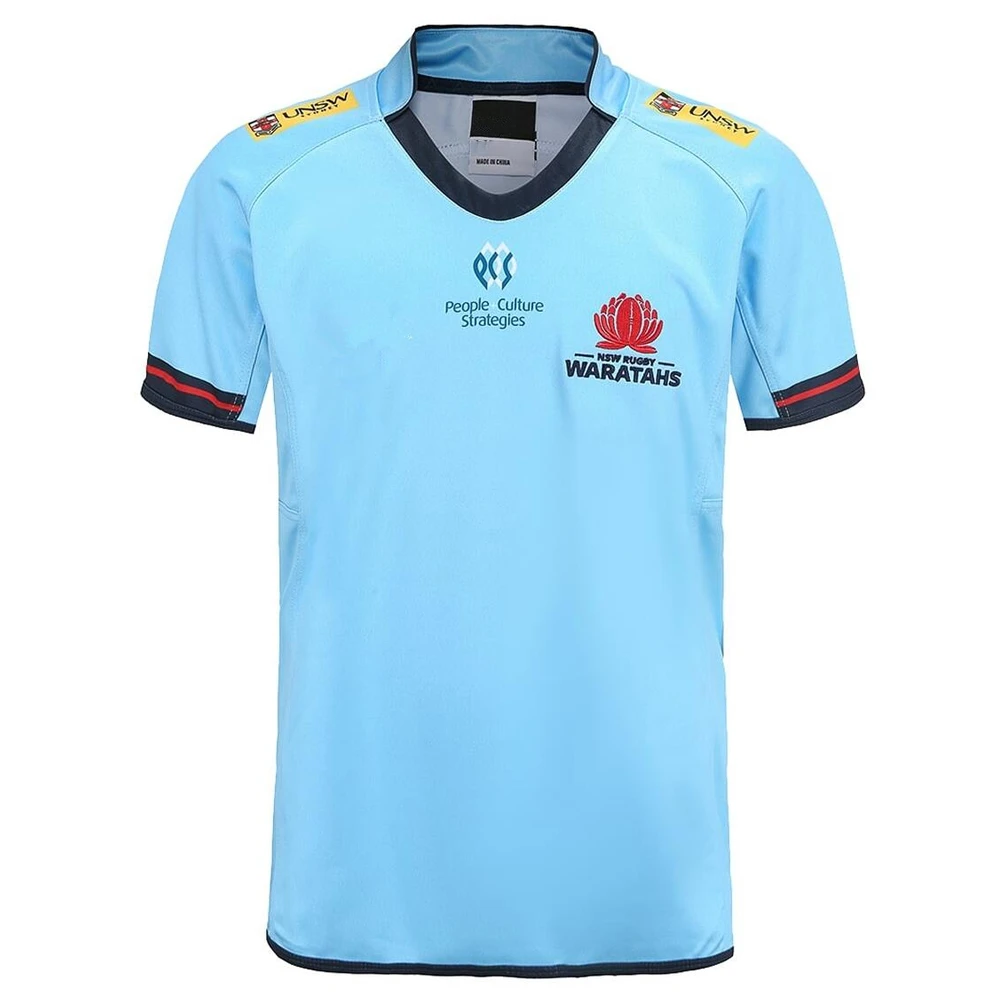 ragbi jersey 2022 2023 NSW WARATAHS KODUS t-särk Uus stiil ragbi särk kampsunid Custom nimi ja number