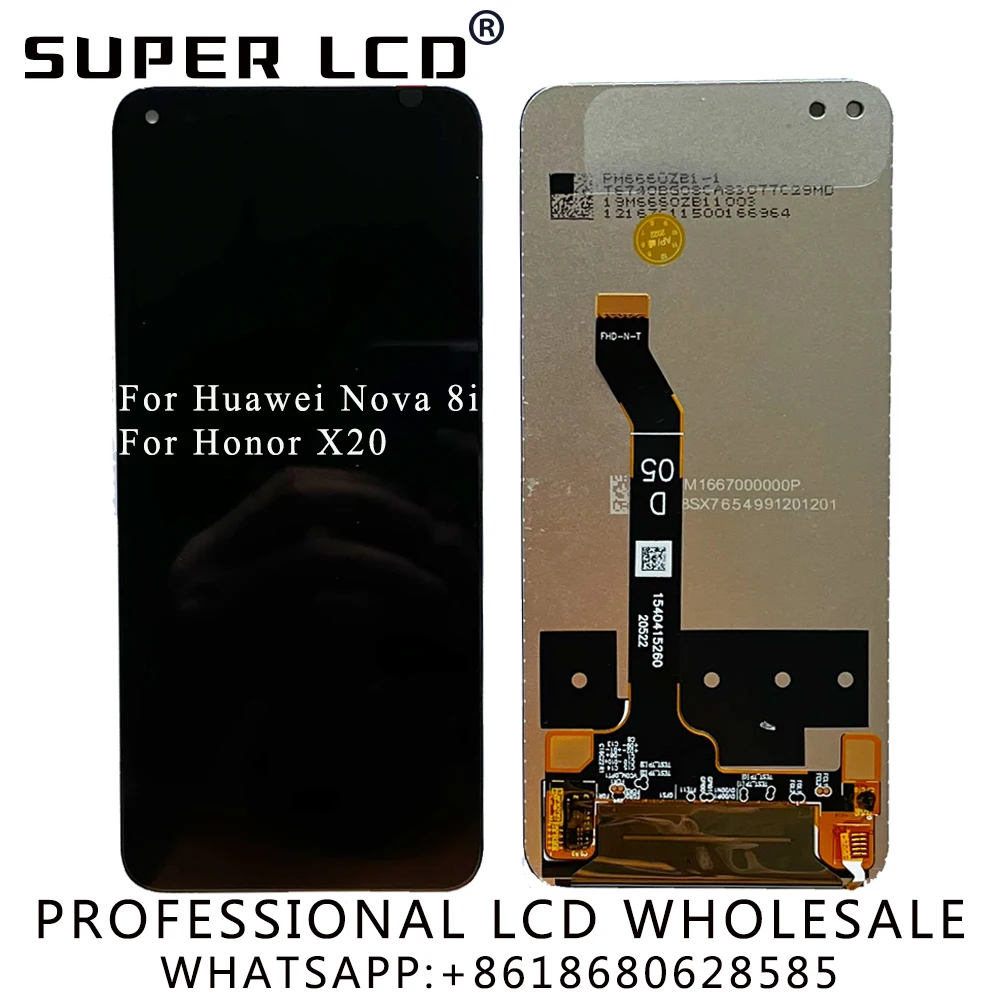 Näiteks Huawei Nova 8i Au X20 Asendamine Mobiiltelefoni LCD Ekraan Touch Digitizer Ekraan Assamblee