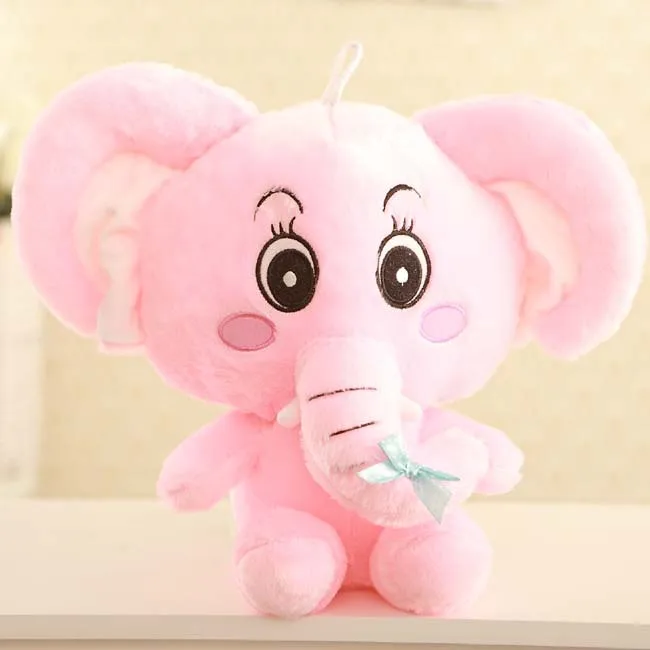armas loov elevant mänguasi Täidisega cartoon roosa elevant kingitus nukk umbes 40cm 0216