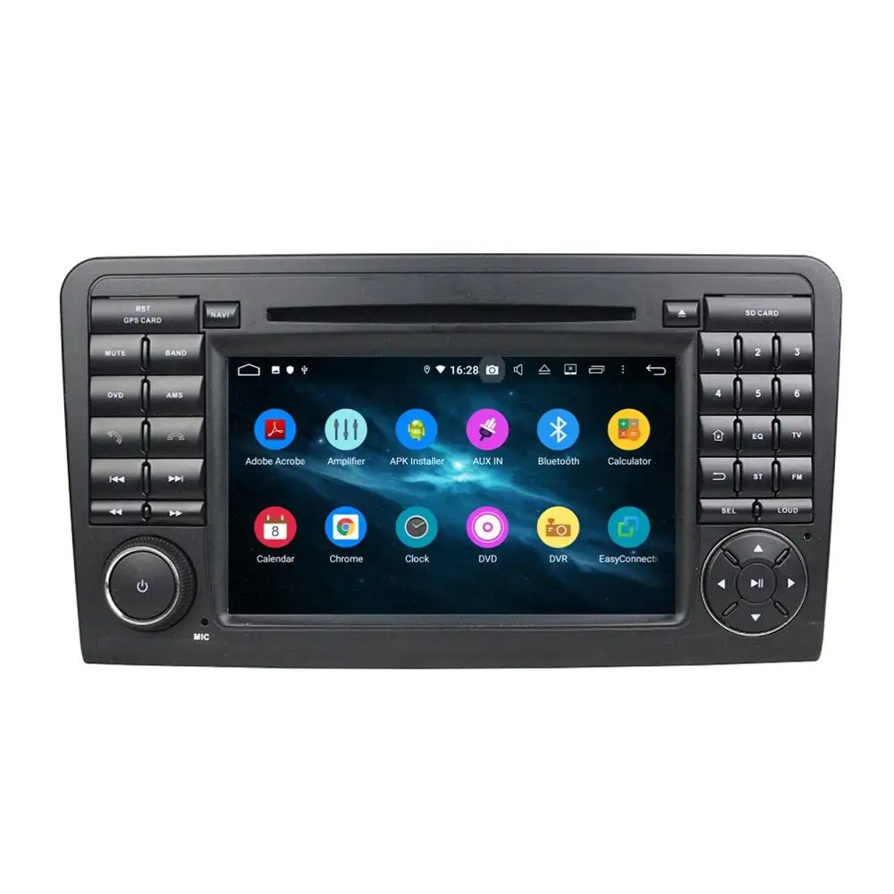 CarPlay & Android Auto PX6 Android 12 Auto-DVD Mängija Mercedes Benz M-Klassi W164 GL-Klassi X164 ML GL DSP raadionavigatsioon 2