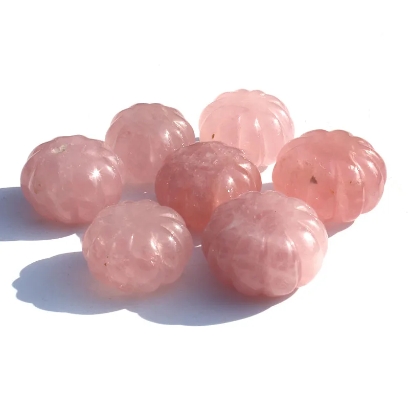 1 Tk Natural Pink Rose Quartz Crystal Kõrvits Käsitöö Kodus Ornament
