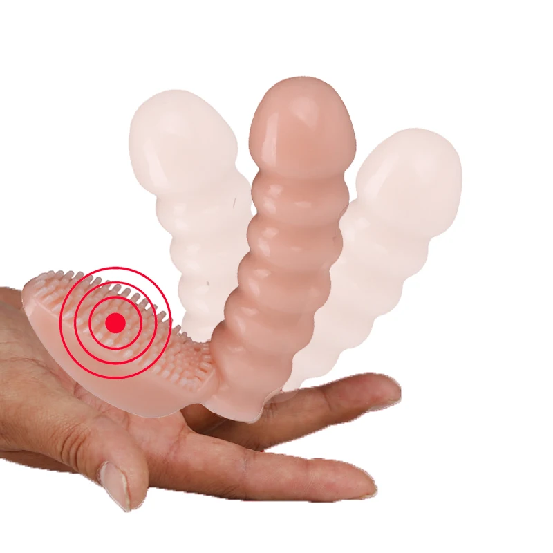 Vibreeriv Sõrme Varruka G-Spot Vibraator Dildo Sõrme Vibraatorid Sugu Mänguasjad Naise Kliitori Stimulaator Masturbator Täiskasvanud Tooted
