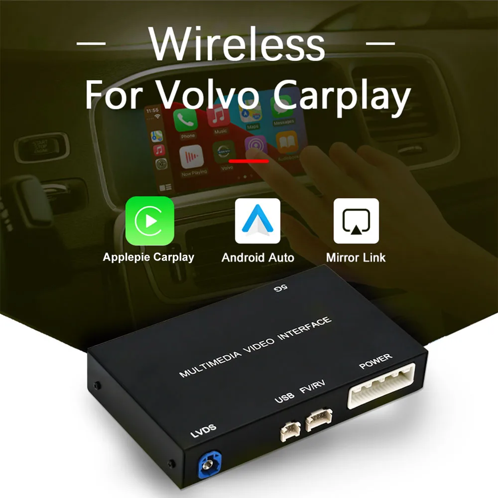 Carplay Volvo Android Smart Mängida Dekoodri Uuendada Volvo V40 V60 S60/S60L XC60 7 Tolline Ekraan