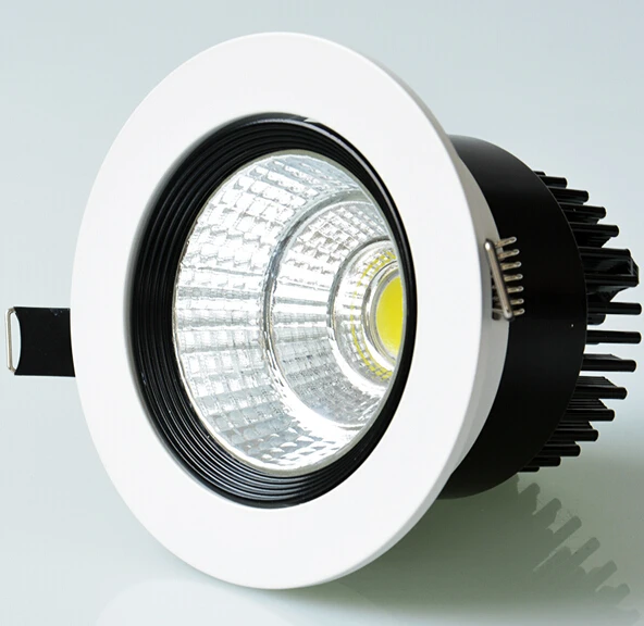 Tasuta Kohaletoimetamine 10W/15W/20W/30W COB LED Allvalgusti Juhitava LED Sise süvistatud alla lambid AC85-265V Soe Külm Naturaalne valge