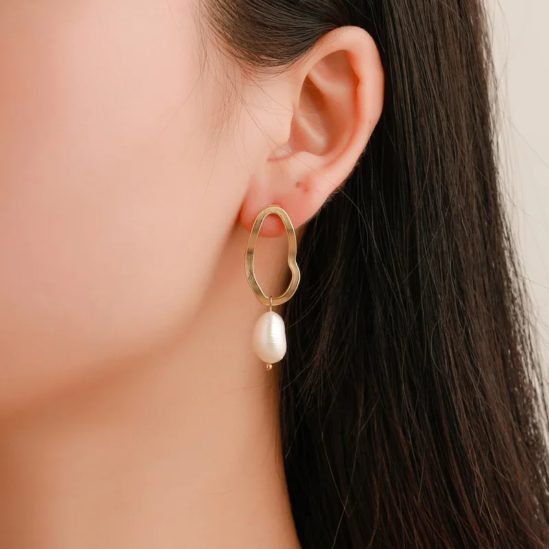 Korea Fashion Kõrvarõngad Pärl Ebaseaduslike Väike Värske Kõrvarõngad Naistele Earing Ehted Kulla Värvi Earings Kolczyki Kingitus