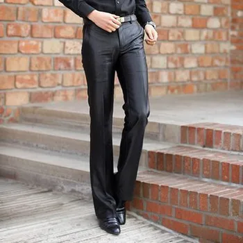 Tasuta kohaletoimetamine uut 2015 aasta Sügisel korea stiilis meeste riietus must mood ülikond püksid meestele pant slim vabaaja pant