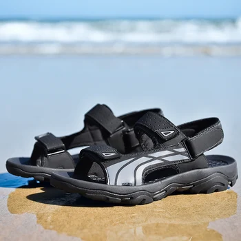 mens 39 sandaalid nahast mugav väljas vabaaja jalatsid mees 2020. aasta suvel käsitöö matkamine mens sport jalgsi sandalia masculina 0