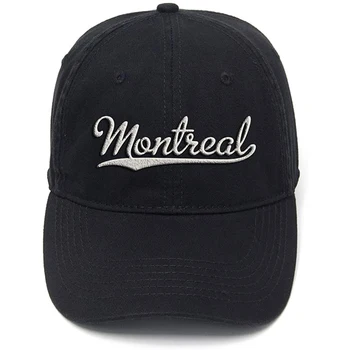 Lyprerazy Montreali Vektori Retro City Pestud Puuvillane Reguleeritav Mehed Naised Unisex Hip-Hop Lahe Karja Trükkimine Baseball Cap
