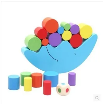 New Candy puit Montessori Hariduslik Mänguasi Puidust 3D Pusle Puidust mänguasi Meele Matemaatika Tasakaalustavad Aju Õppe Mänguasi kingitus