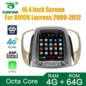 Tesla Stiili BUICK Lacross 2009-2012 Auto Stereo Raadio-Okta Core 4 GB RAM 64GM ROM, Android 10.0 Auto DVD GPS-Mängija Deckless