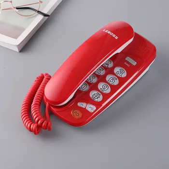 Juhtmega Mini Lauatelefoni Telefoni Slim Seina Telefonid Kodu Asukoht Hotel Red Seina Telefon, Lift Lihtne Seinale Paigaldatud Laienduste