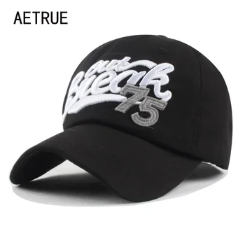 AETRUE Mood Baseball Cap Mütsid Meestele Snapback Müts Naiste Puuvillane Luu Hip-Hop Paigaldatud Kork Casquette Vabaaja Gorras Suve Mütsid
