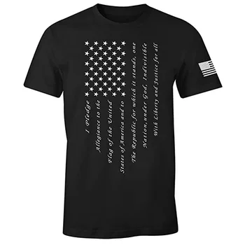 USA Lipu Graafiline Tees Pant Truudust T-Särk, Meeste Riided Kohandatud Tooteid