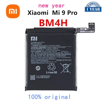 Xiao Mi 100% Orginaal BM4H 4000mAh Aku Xiaomi 9 Pro Mi 9 Pro Mi9 Pro 5G versioon Kõrge Kvaliteediga Telefoni Varu Patareid
