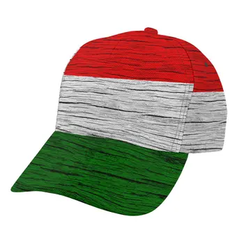 Lipu Ungari Puidust Tekstuur Baseball Cap naised mehed snapback mütsid Klassikalises Stiilis müts Casual Spordi Väljas kork