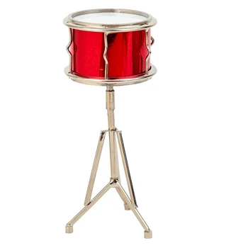 Kääbus Püüniseks Drum, Mille Korral Mini Löökpillid Muusikariista Mini Püüniseks Drum Kääbus Nukumaja Mudel Ornament