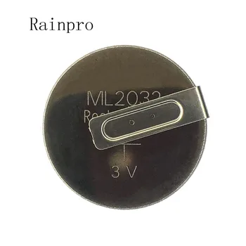 Rainpro 1TK/PALJU ML2032 2032 sõrmed 3V laetav mündi cell.