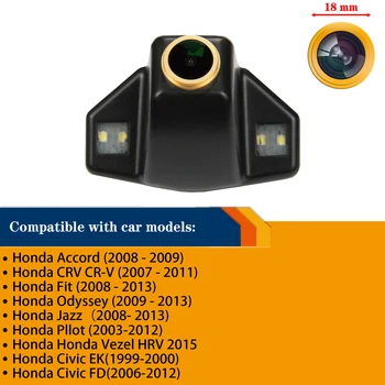 Misayaee Vaba Filter HD 1280 * 720P Auto tahavaate Kaamera Honda Accord, CR-V Sobivus Odyssey Öise Nägemise Veekindel 1